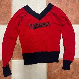 long sleeve crop top sweater 💋